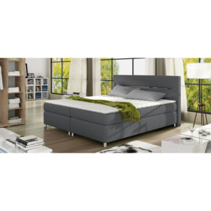 Luxusní postel CONTI, 140 x 200 cm (Moderní vysoká postel s možností výběru vlastního potahu )