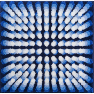 Grund KARIM 07 - Koupelnové předložky modré 90x90 cm