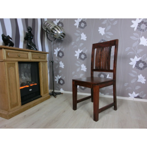 (1415) ARIZONA - Dřevěná židle (tmavý palisandr lak)