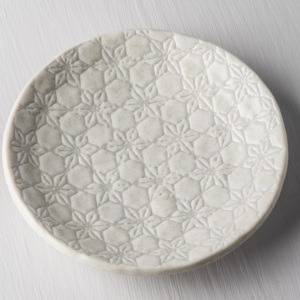 Keramický talíř Made In Japan White Star, ⌀ 13 cm