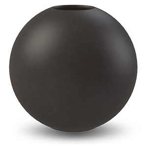 Ball vase 8cm black