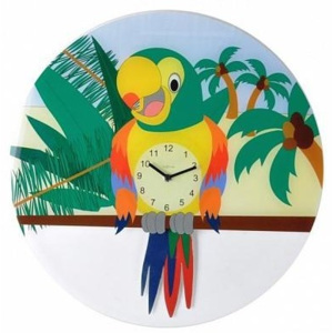 Nextime papoušek Lorre 8168 nástěnné hodiny