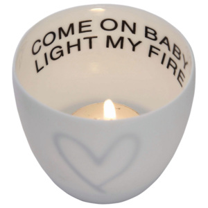Svícen "Come on baby light my fire" DA4456