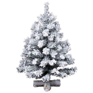 Vánoční stromek 35cm bílý