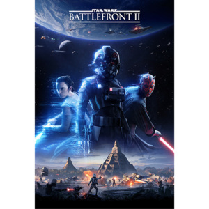 Plakát, Obraz - Star Wars Battlefront 2 - Game Cover, (61 x 91,5 cm)
