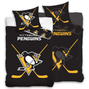 Bavlněné ložní povlečení NHL Pittsburgh Penguins