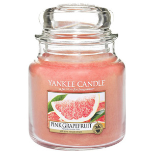 Yankee candle Svíčka ve skleněné dóze - Růžový grep 418911, 410 g