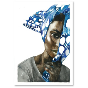 Plakát African Pride I, 30x42 cm