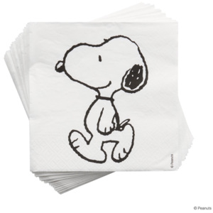 PEANUTS Papírové ubrousky Snoopy
