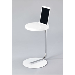 Příruční stolek 30x50 cm v bílém provedení TK2109