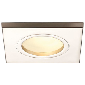 SLV FGL OUT GU10 ctvercova titanium 230V GU10 dichroidni halogen 35W IP44
