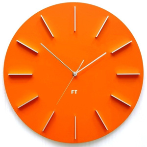 Future Time Future Time FT2010OR Round orange 40cm nástěnné hodiny