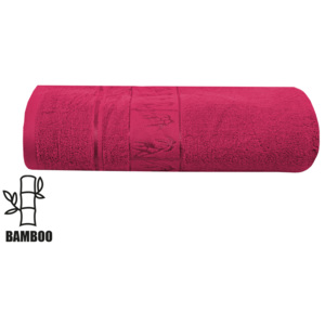 Bambusový ručník KORFU vínový