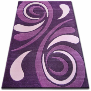 Kusový koberec FOCUS Helix tmavě fialový 160x220