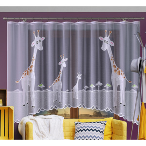 Dětstá hotová záclona Žirafy-230x130