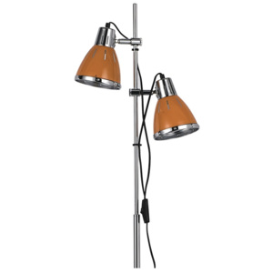 Ideal Lux 5287 - Stojací lampa 2xE27/60W/230V oranžová