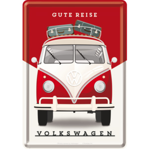 Nostalgic Art Plechová pohlednice - Volkswagen (Gute Reise)