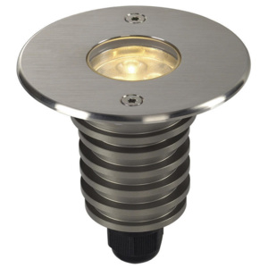 SLV DASAR LED inground fitting, round, stainless steel 316, 6W , 3000K, 230V, IP67