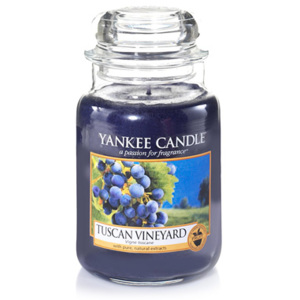 Yankee Candle – vonná svíčka Tuscan Vineyard, velká 623 g