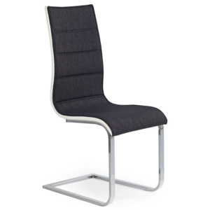 Halmar Jídelní židle K105, grafit/bílá