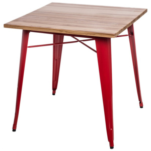 Design2 Stůl Paris Wood červený jasan