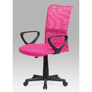Autronic Kancelářská židle, mesh růžová