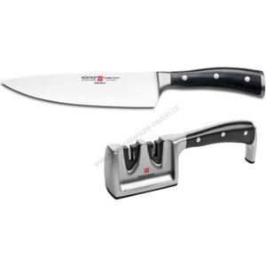 Kuchařský nůž CLASSIC IKON Solingen. délka čepele 23 cm. CLASSIC IKON je exkluzivní moderní série kovaných nožů ze Solingenu. Kovaný nůž je vyhotoven 
