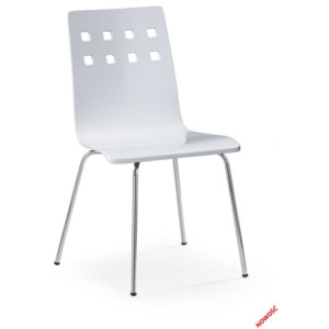 Halmar Kovová židle K82 bílá