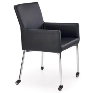 Halmar Jídelní židle K256, černá