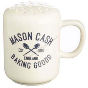 Keramický šejkr na mouku s uchem 110g Varsity krémová - Mason Cash