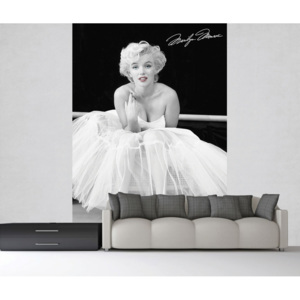 1Wall 1Wall fototapeta Marilyn Monroe ČB 158x232 cm