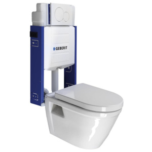 SAPHO - WC SADA závěsné WC IDEA s podomítkovou nádržkou GEBERIT pro zazdění WC-SADA-9