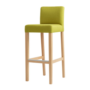 Barová židle WILTON 77 zelená, natural