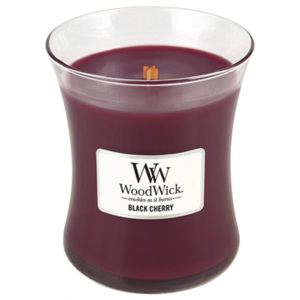 WoodWick – vonná svíčka Černá třešeň, 275 g