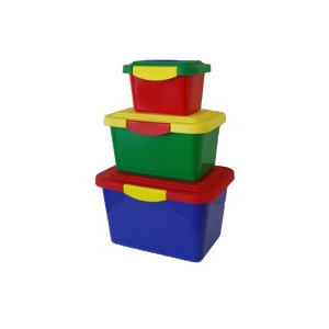 Box úložný sada 3díl. (2,1+5,5+11,7 l) PH mix barev