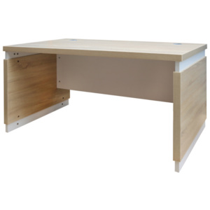 ATLAS Wood stůl 140x80cm Sonoma/bílý