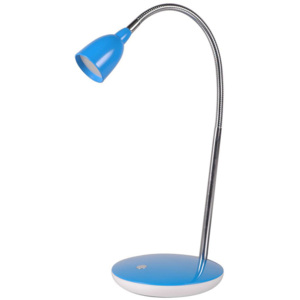 Solight LED stolní lampička 2,5W, 3000K, podstavec, modrá WO32-BE