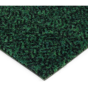 Zelená kobercová vnitřní čistící zóna Cleopatra Extra, FLOMAT - délka 50 cm, šířka 200 cm a výška 1 cm