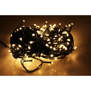 Berge LED vánoční osvětlení - řetěz - 100x LED - 7,5m - 5W - IP44 - teplá