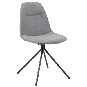 Design Scandinavia Jídelní židle Olive (SET 2 ks), šedá