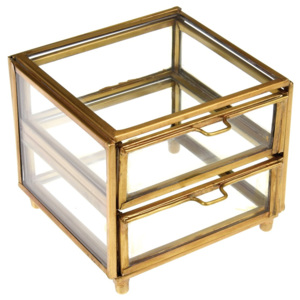 Zlatý dvoupatrový box Rex London Forint