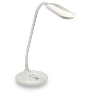 LED stolní lampička dotyková, 5W, 3 stupně jasu, 4100K, bílá barva
