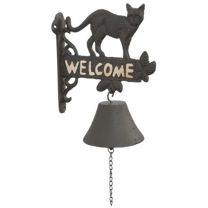 Zvonek s kočičkou - 20*11*25 cm Clayre & Eef