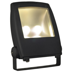 SLV LED FLOOD LIGHT, matt black, 80W, 3000K, 120°, IP65