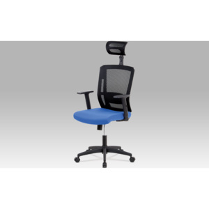 Artium Kancelářská židle s podhlavníkem Barva: modrá