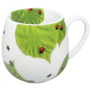 Hrnek Ladybird on leaves - buclák