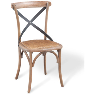 Jídelní židle 1 ks masívní dub 48x45x90 cm
