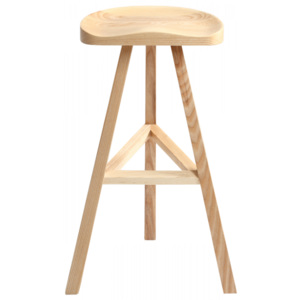 Barová židle Hoop, dřevěná Nordic:55315 Nordic