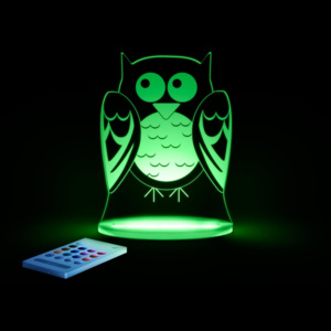 Dětské LED noční světýlko Aloka Owl