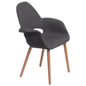 Design2 Židle A-Shape tmavě šedá